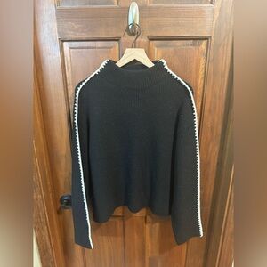Ann Taylor Whip Stitch Sweater Size L